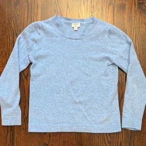 J. Crew Sky Blue Knit Top